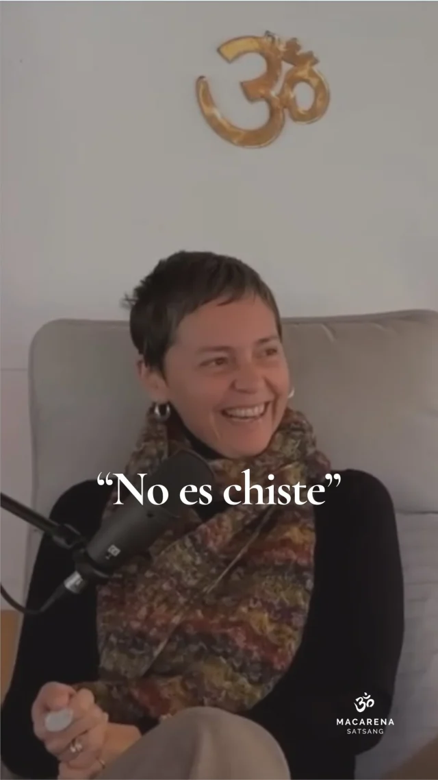 “No es gracias a la indagación, que vayáis a despertar”.

🔥Fragmento de Satsang presencial con Macarena, Sevilla, España. 05/11/23.
 🎥 Mira el Satsang completo en YouTube. Link en la bio.

#satsang #macarenasatsang #ramanamaharshi #papaji #gangamira #nisargadatta #nodualidad #advaita #selfrealization #selfinquiry #nonduality #whoami #guru